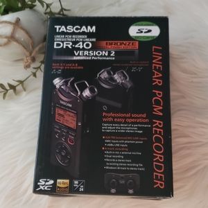 Tascam DR-40 Version 2 Linear PCM Audio Recorder